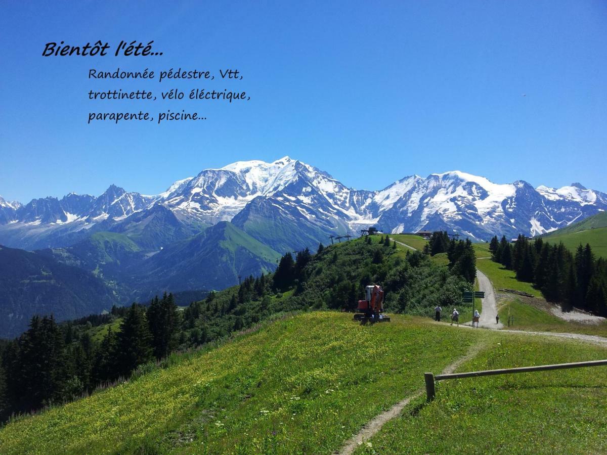 Appartement T2+Cabine Independante Au Depart Des Telecabines Saint-Gervais/Bettex/Mont D'Arbois Kültér fotó